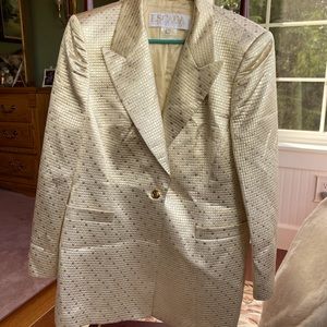 Vintage Escada Margaretha Ley silk jacket SZ 40